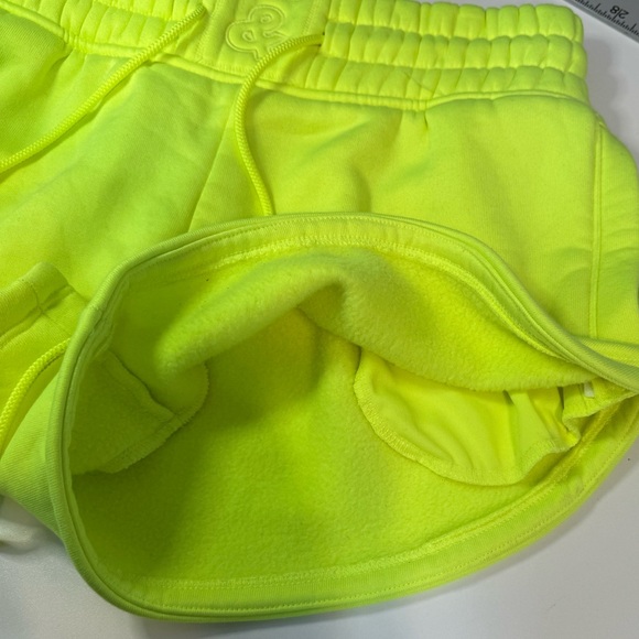 LOVE&SPORTS Neon Fleece Varsity Shorts SZ small 4/6 NEW! - Picture 9 of 16